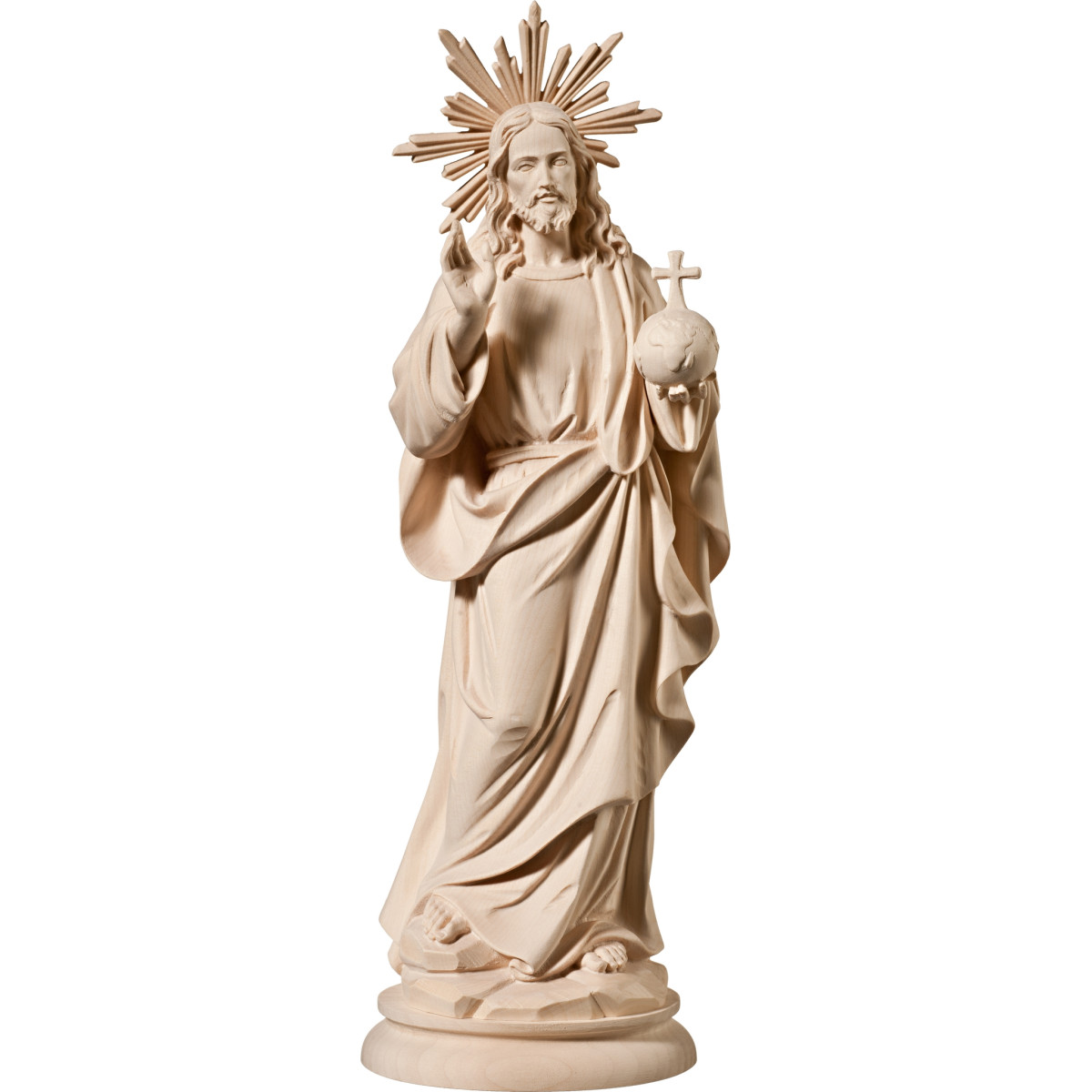 Salvator Mundi con aureola